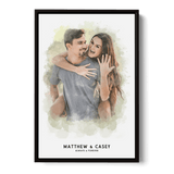 Custom Watercolor Canvas