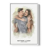Custom Watercolor Canvas