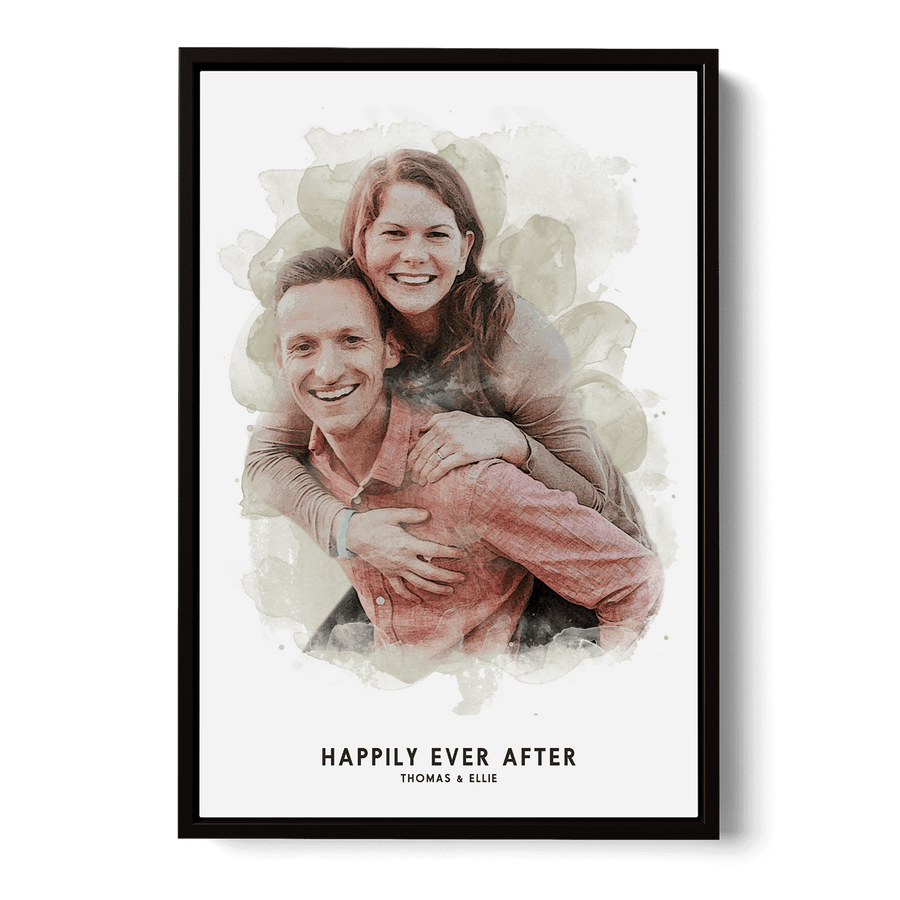 Custom Watercolor Canvas