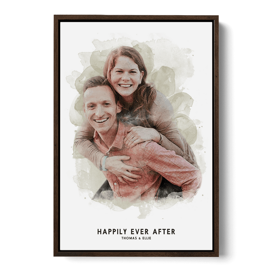 Custom Watercolor Canvas