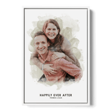 Custom Watercolor Canvas