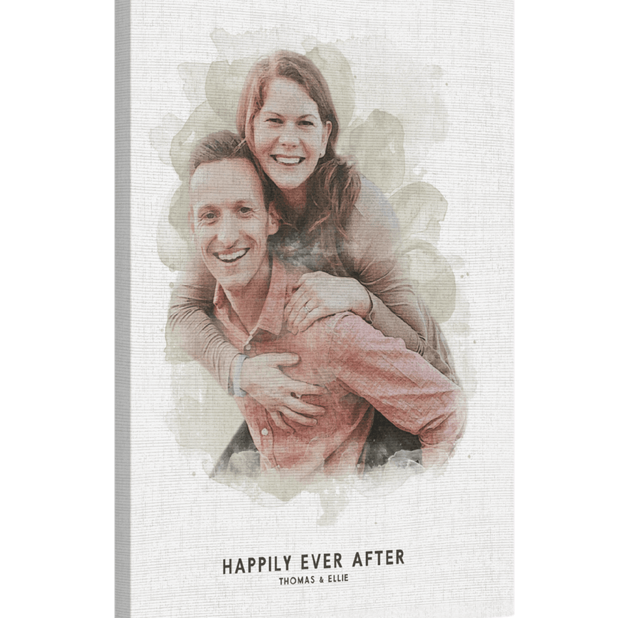Custom Watercolor Canvas