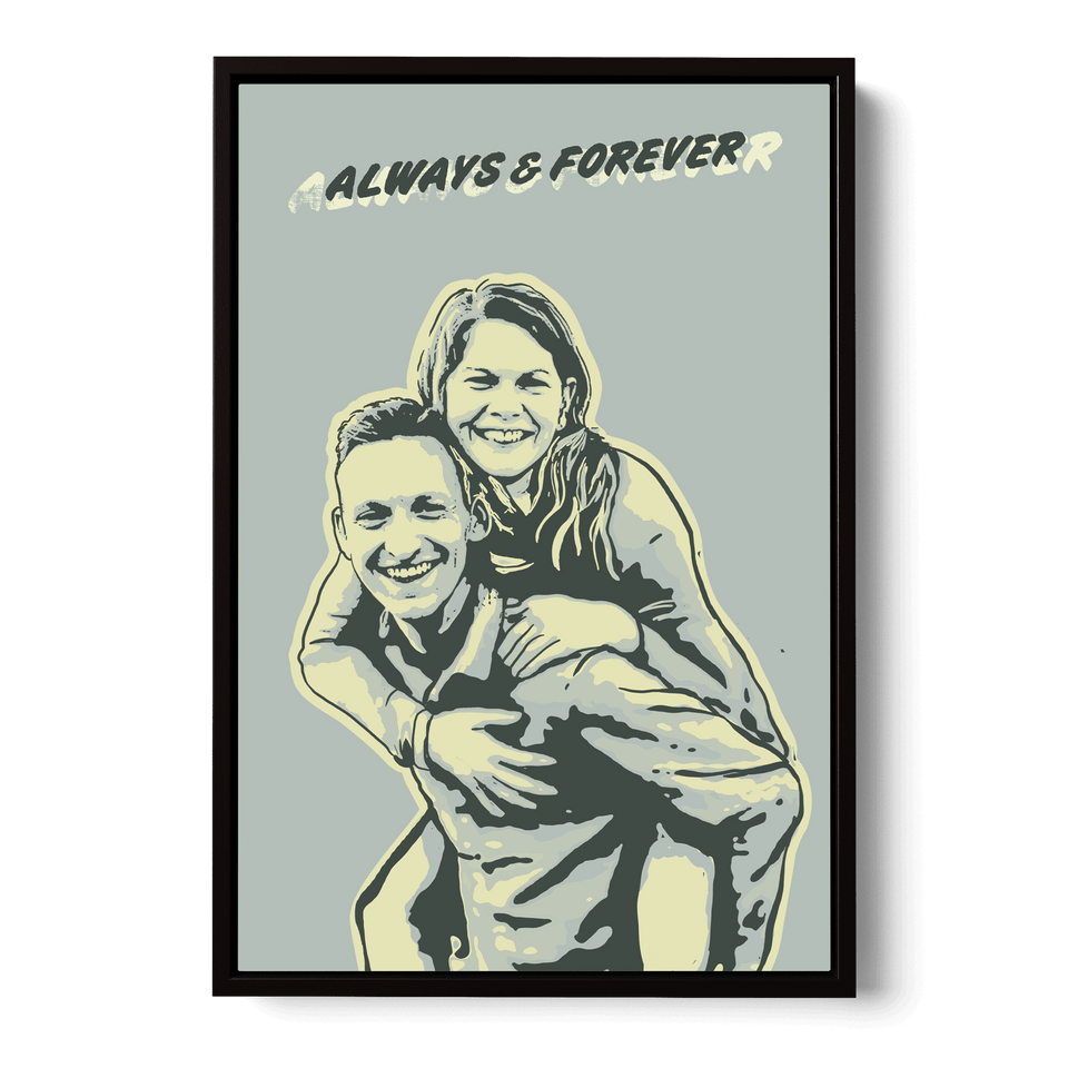 Custom Pop Art Canvas
