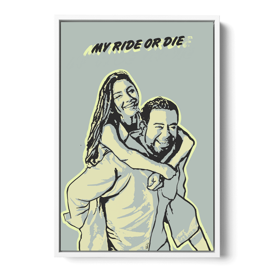 Custom Pop Art Canvas