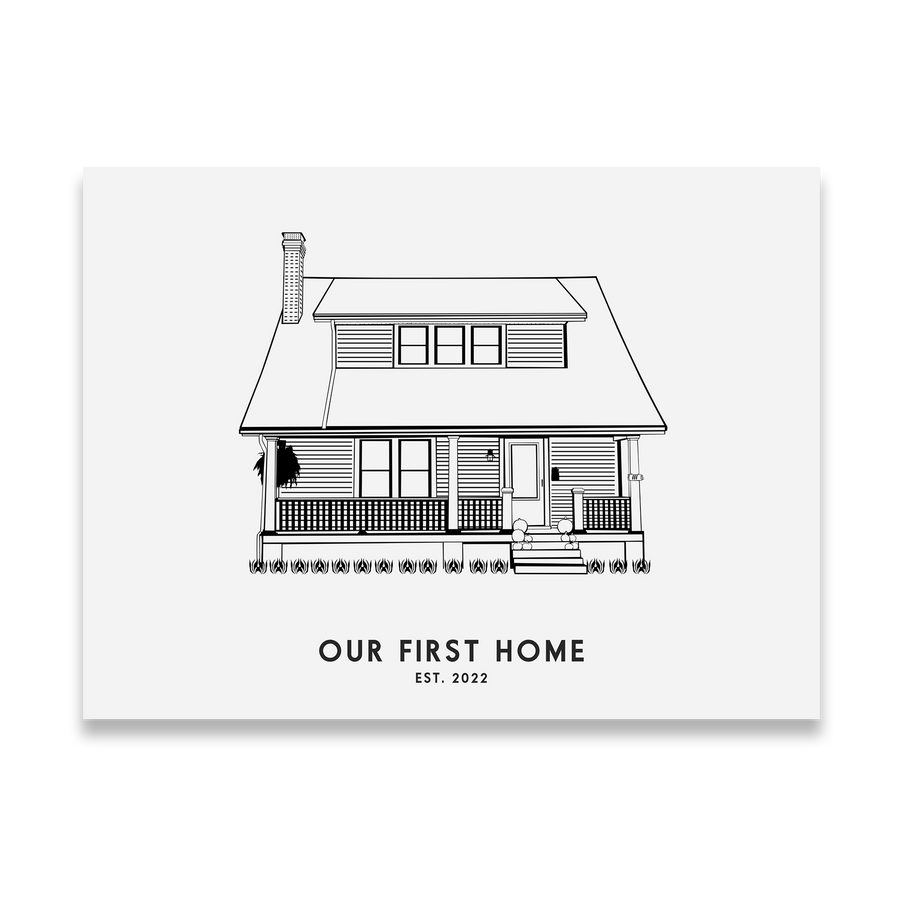 Custom House Portrait