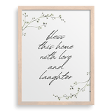 Bless This Home With Love and Laughter