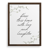 Bless This Home With Love and Laughter