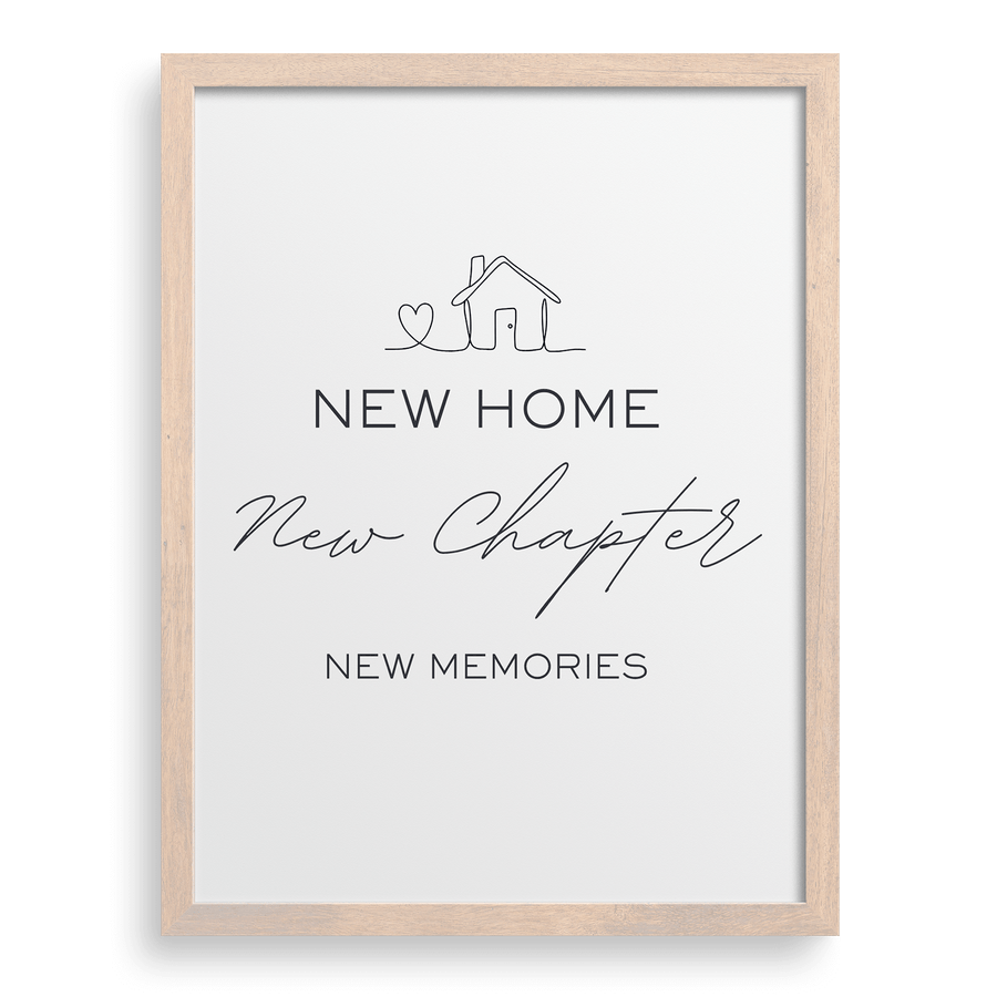 New Home, New Chapter, New Memories