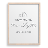 New Home, New Chapter, New Memories