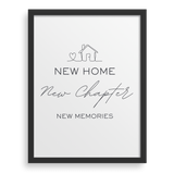 New Home, New Chapter, New Memories
