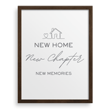 New Home, New Chapter, New Memories