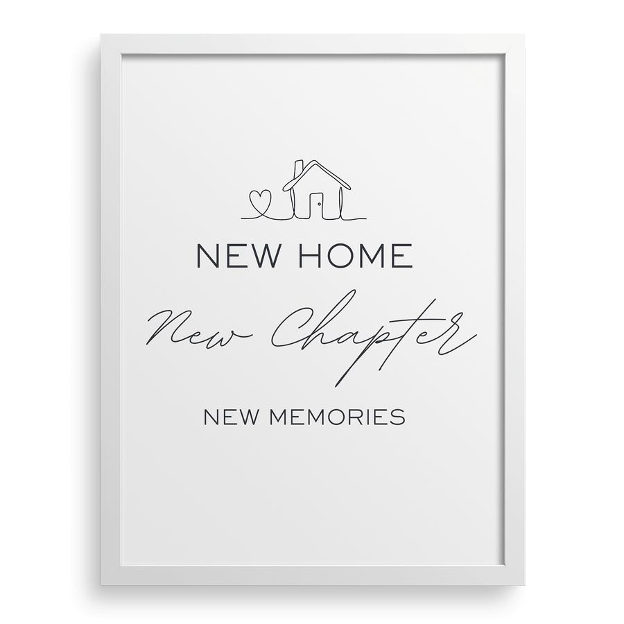 New Home, New Chapter, New Memories