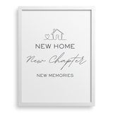 New Home, New Chapter, New Memories