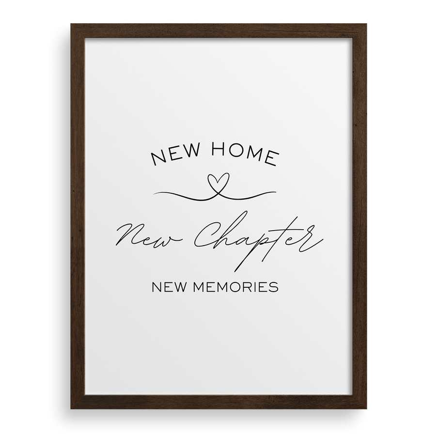 New Home, New Chapter, New Memories