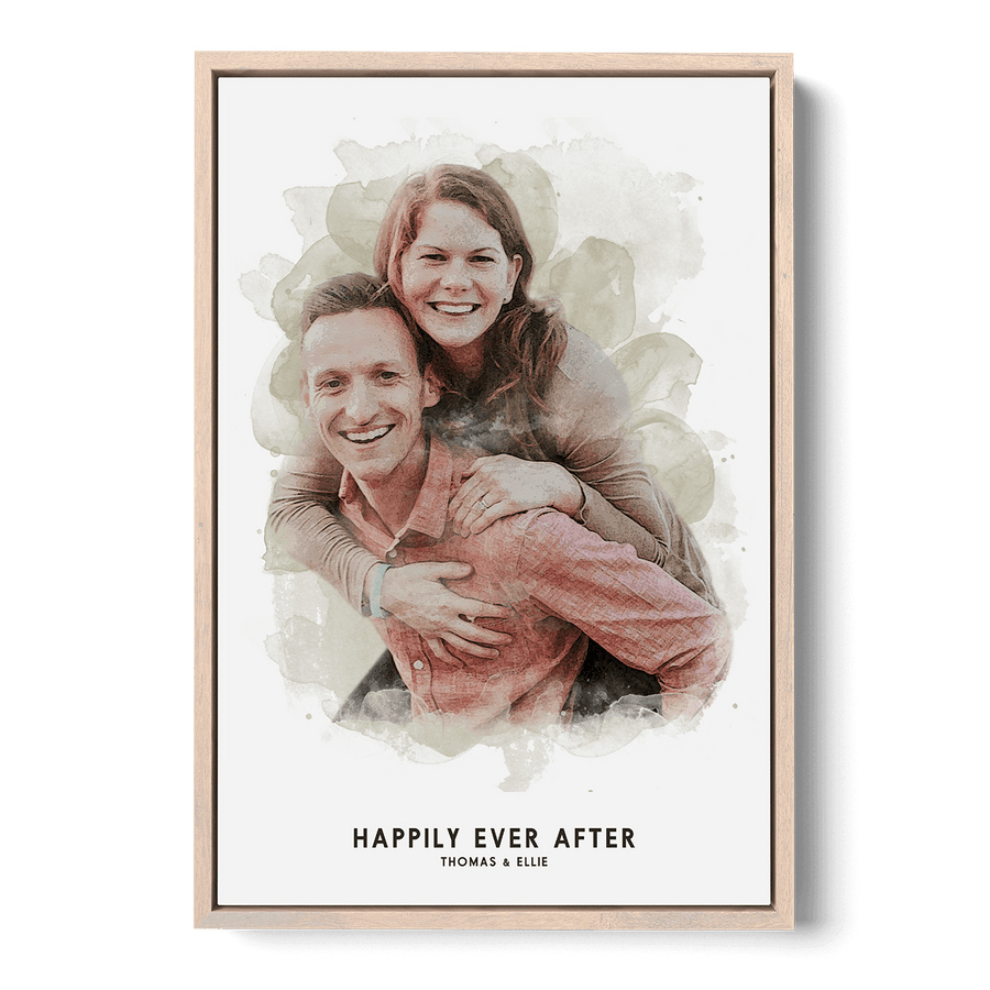 Custom Watercolor Canvas