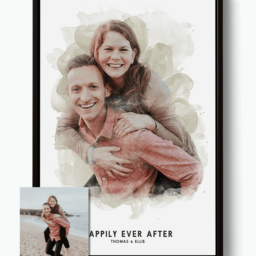 Custom Watercolor Canvas