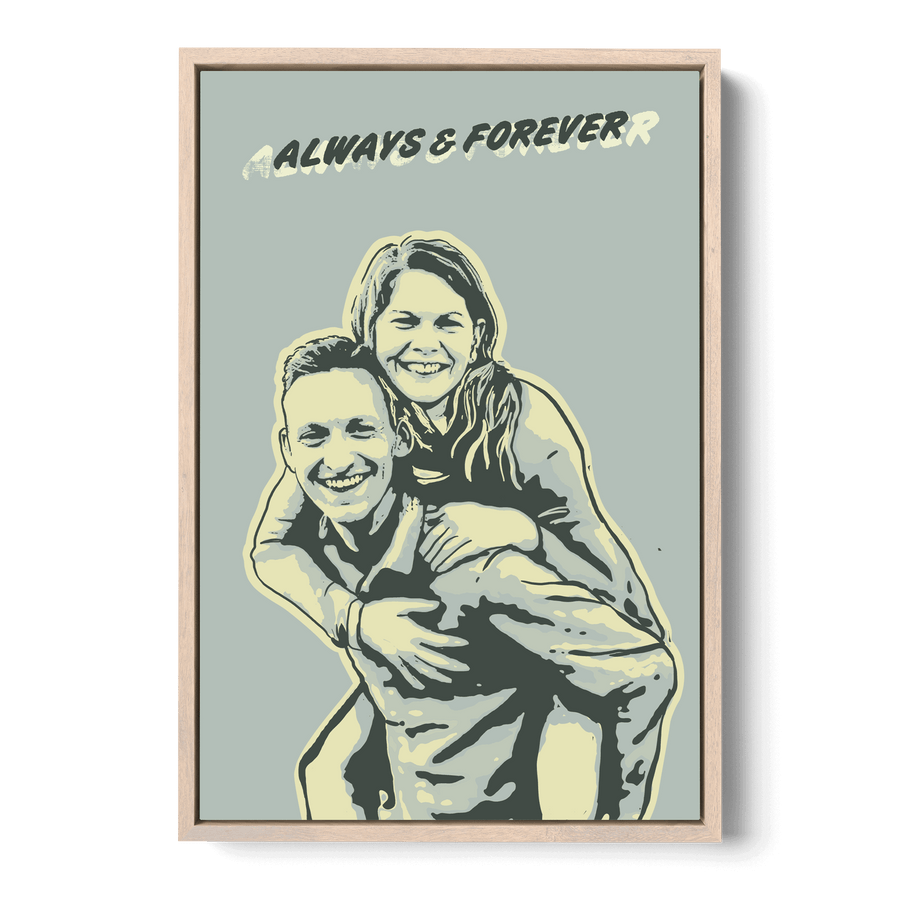 Custom Pop Art Canvas