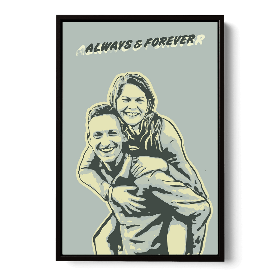 Custom Pop Art Canvas