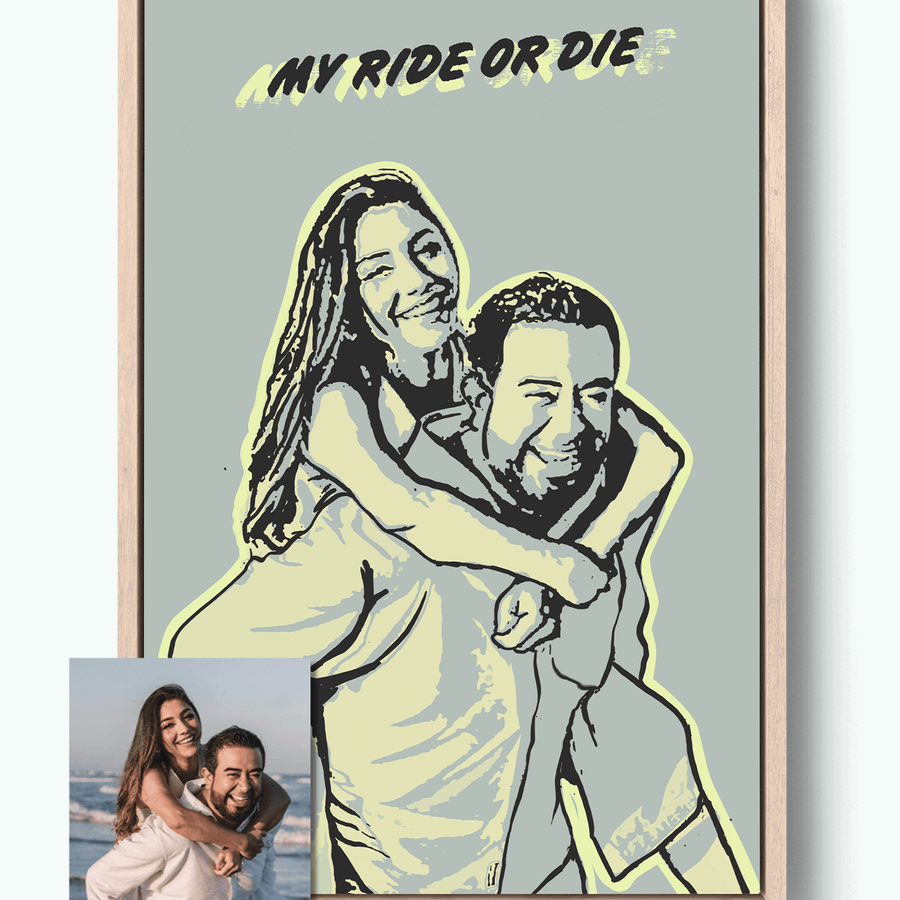 Custom Pop Art Canvas