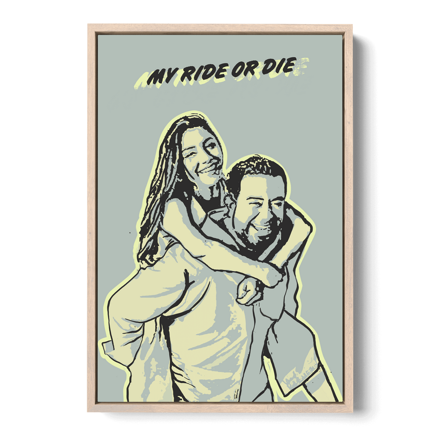 Custom Pop Art Canvas