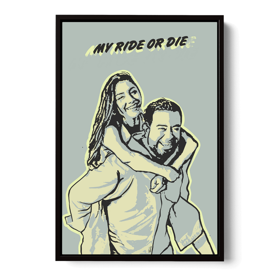 Custom Pop Art Canvas