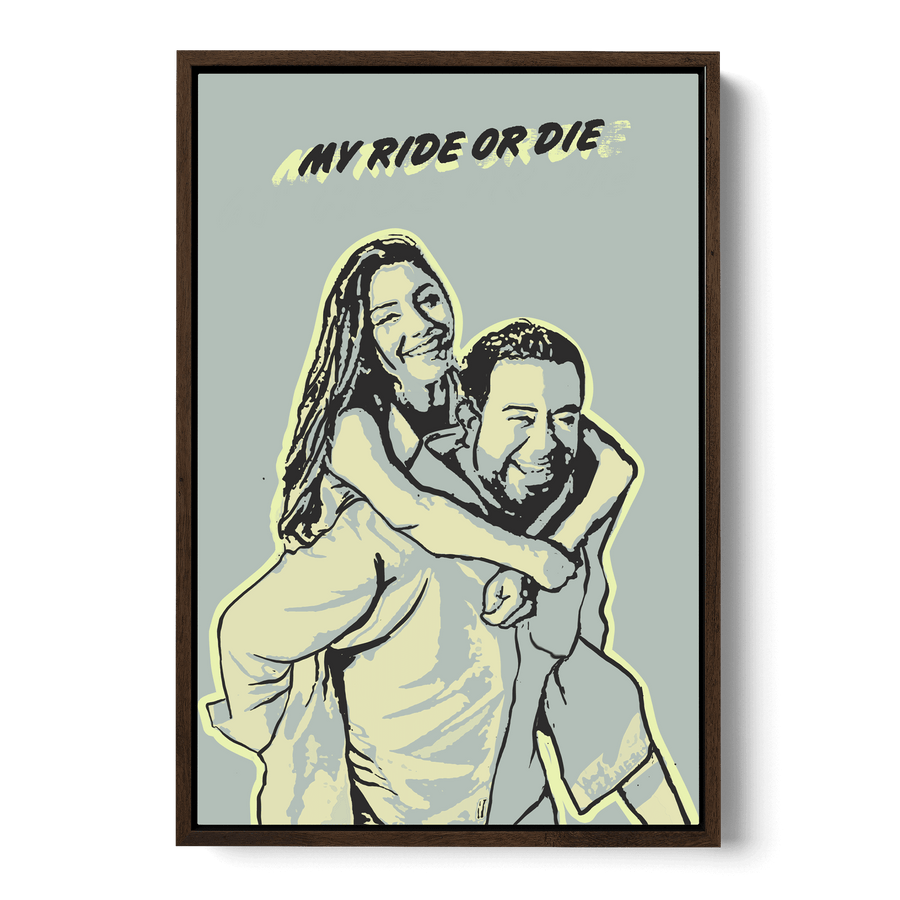 Custom Pop Art Canvas