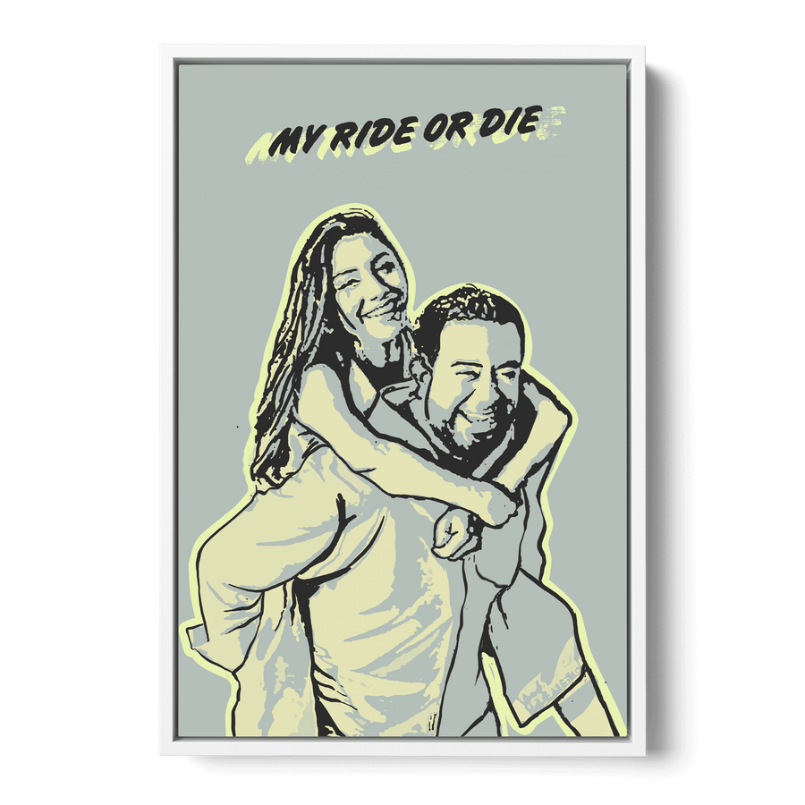 Custom Pop Art Canvas