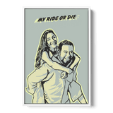 Custom Pop Art Canvas