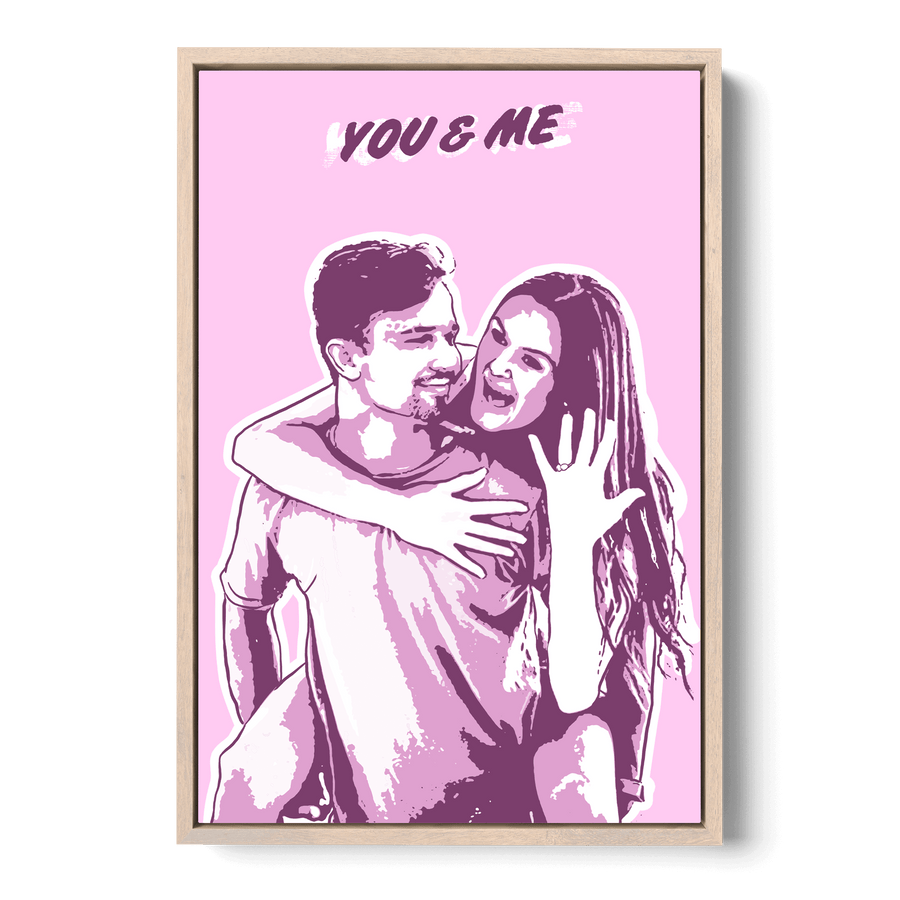 Custom Pop Art Canvas