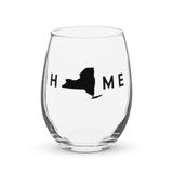 Home State Wine Glass