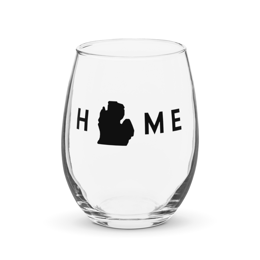 Home State Wine Glass