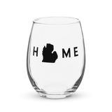 Home State Wine Glass