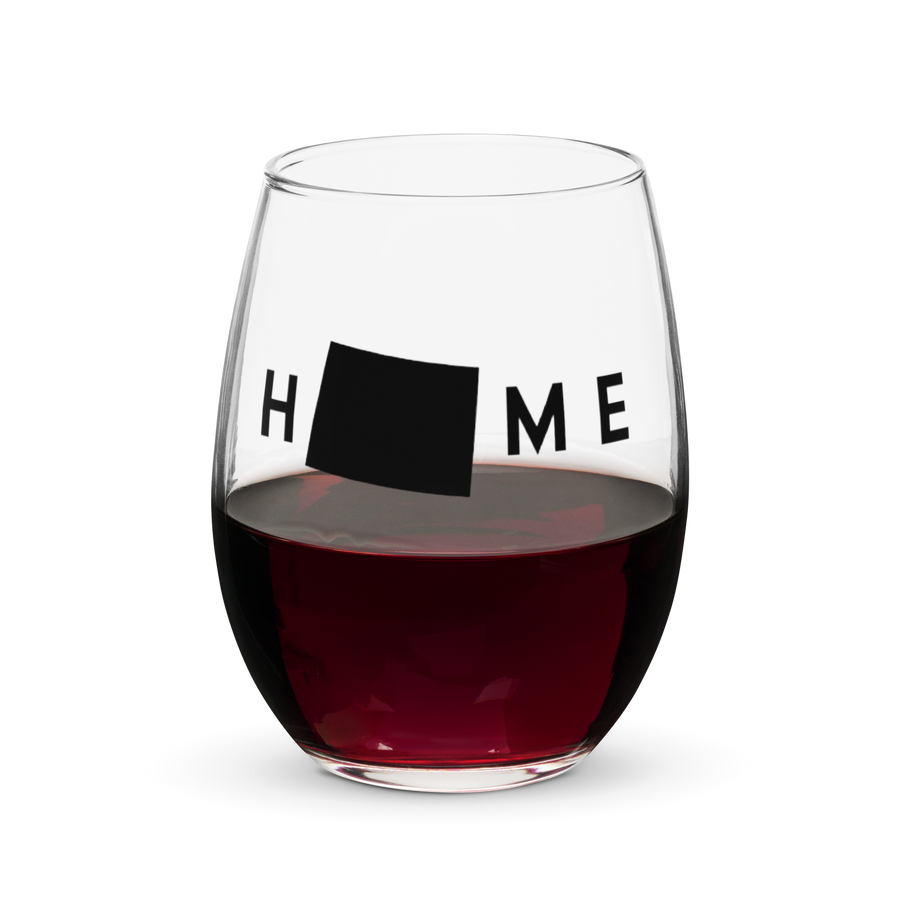 Home State Wine Glass