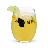 Home State Wine Glass