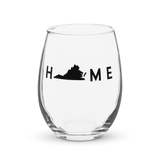 Home State Wine Glass