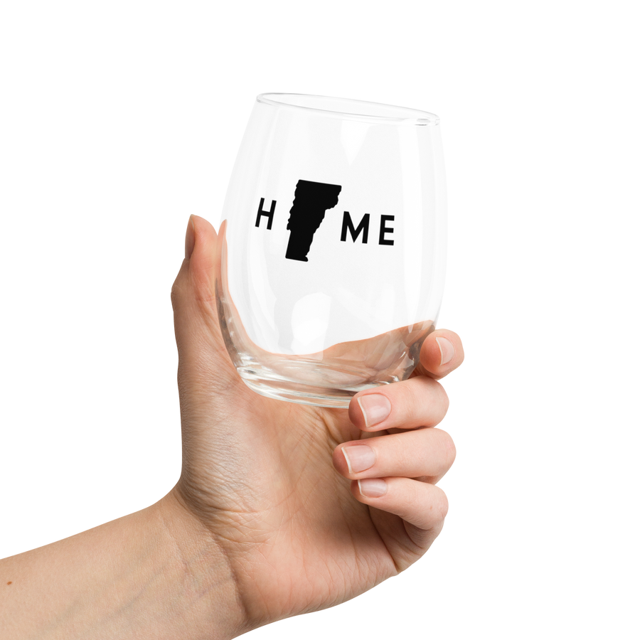 Home State Wine Glass