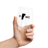 Home State Wine Glass