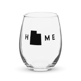 Home State Wine Glass