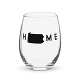 Home State Wine Glass