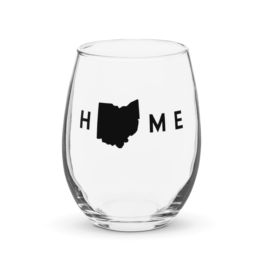 Home State Wine Glass