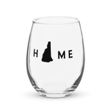 Home State Wine Glass