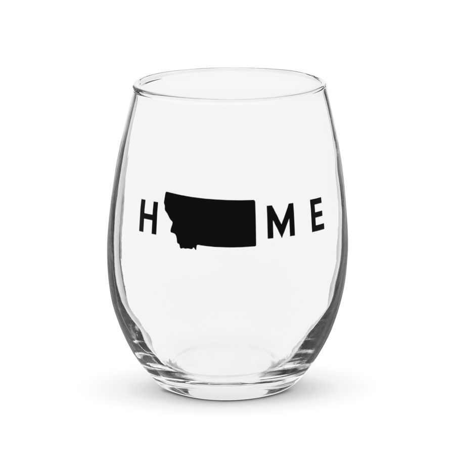 Home State Wine Glass