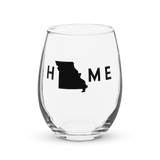 Home State Wine Glass