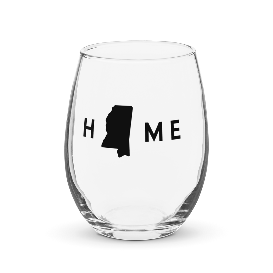 Home State Wine Glass