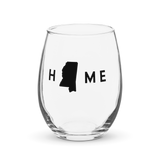 Home State Wine Glass