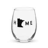 Home State Wine Glass