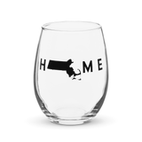 Home State Wine Glass