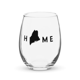 Home State Wine Glass