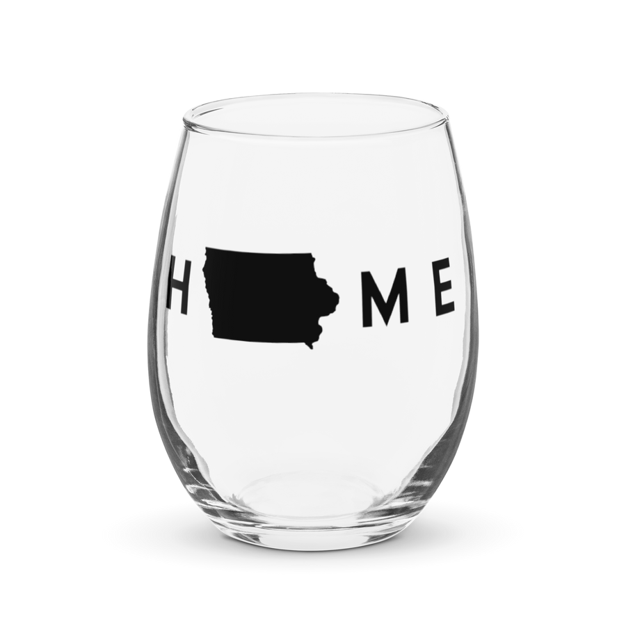 Home State Wine Glass