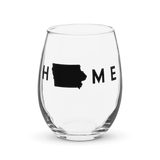 Home State Wine Glass